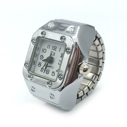 Anillos Reloj Vintage – Estilo Retro y Elegancia Urbana