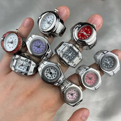 Anillos Reloj Vintage – Estilo Retro y Elegancia Urbana