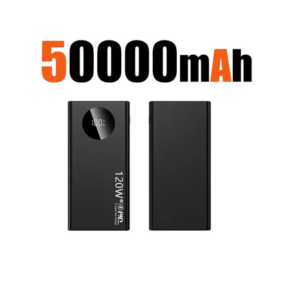 Power Bank 120W Super Fast Charge – Carga Ultra Rápida y Gran Capacidad