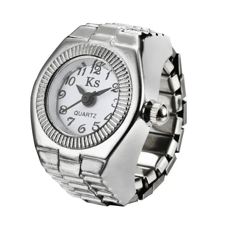 Anillos Reloj Vintage – Estilo Retro y Elegancia Urbana