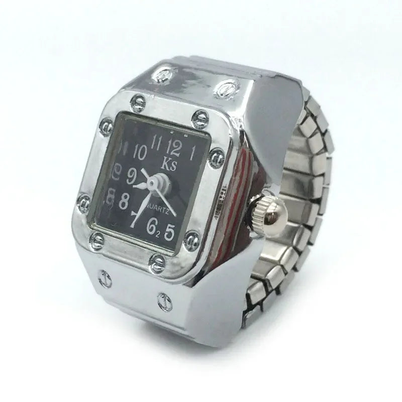 Anillos Reloj Vintage – Estilo Retro y Elegancia Urbana