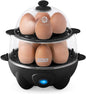 Cocedor eléctrico de huevos multifuncional – 12 huevos, omelets y huevos pochados