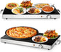 Plancha eléctrica doble – alta eficiencia térmica y diseño compacto para cocina moderna