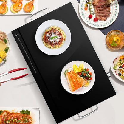 Plancha eléctrica doble – alta eficiencia térmica y diseño compacto para cocina moderna