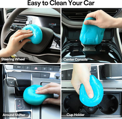 Gel limpiador para auto – elimina polvo y suciedad fácilmente