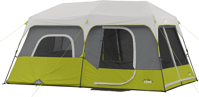 Carpa tipo cabaña instantánea para 9 personas – montaje rápido y resistente al agua
