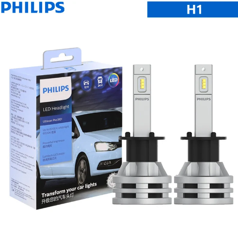 Bombillos LED Philips para faros delanteros – alta potencia y visibilidad mejorada