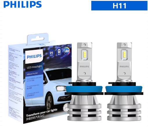 Bombillos LED Philips para faros delanteros – alta potencia y visibilidad mejorada