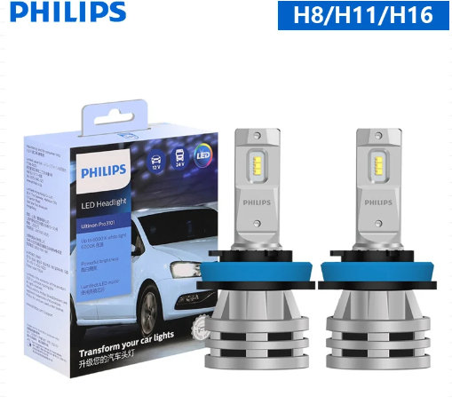 Bombillos LED Philips para faros delanteros – alta potencia y visibilidad mejorada