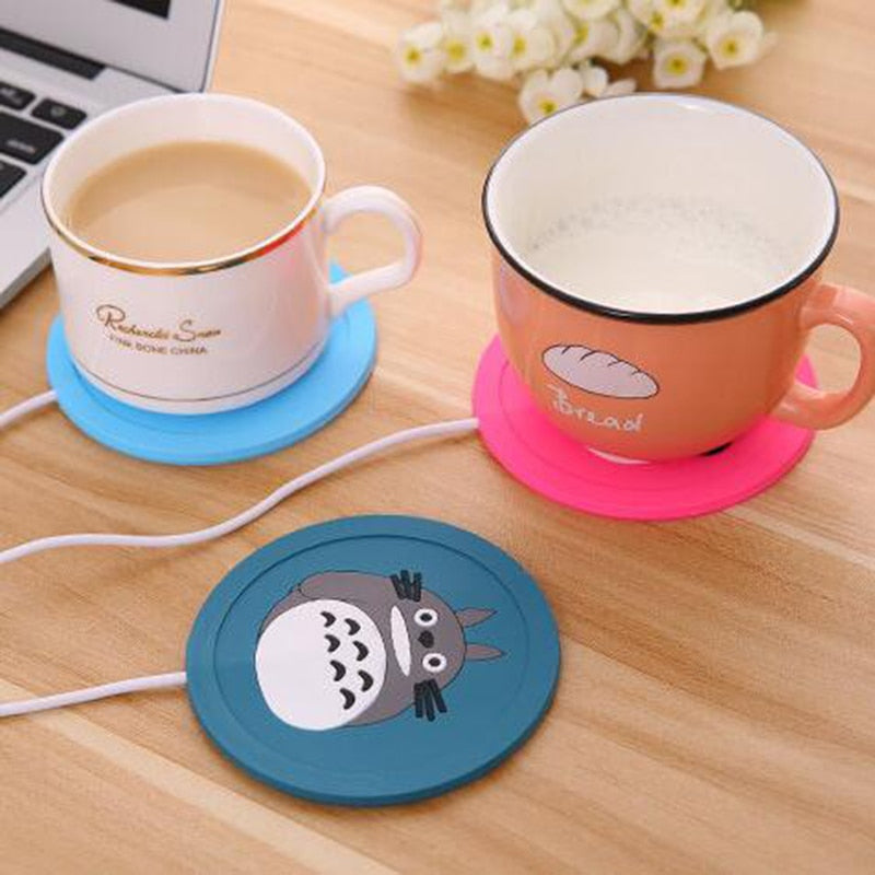 Calientatazas USB – Mantén tu café caliente mientras trabajas ☕