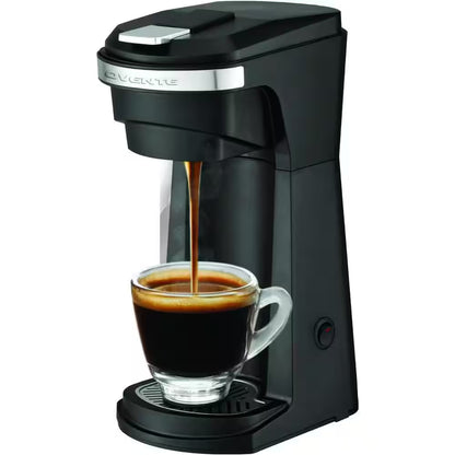 Cafetera individual Hamilton Beach – diseño compacto para café caliente o frío