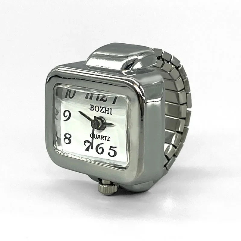 Anillos Reloj Vintage – Estilo Retro y Elegancia Urbana