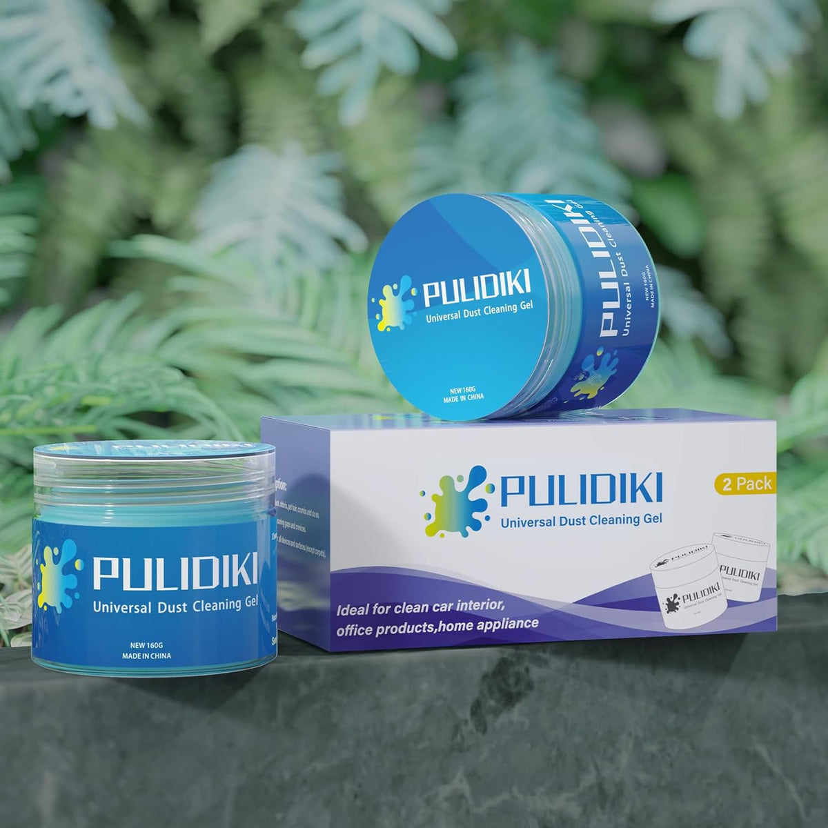 Gel limpiador para auto – elimina polvo y suciedad fácilmente