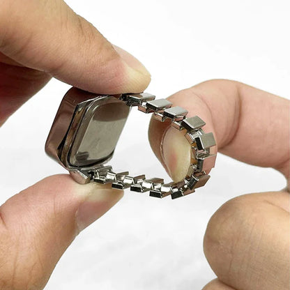 Anillos Reloj Vintage – Estilo Retro y Elegancia Urbana