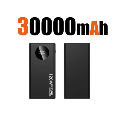 Power Bank 120W Super Fast Charge – Carga Ultra Rápida y Gran Capacidad